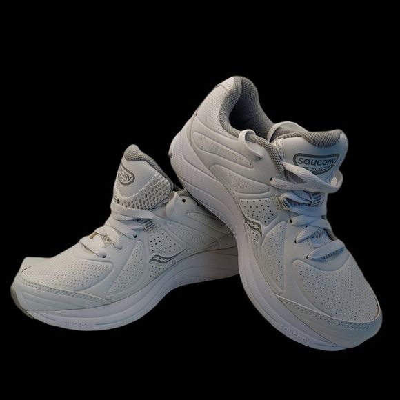 Saucony Shoes - Saucony Grid Momentum White Walking Shoe Women's Size 6M